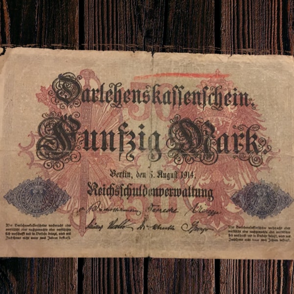 1914 | 50 Mark - Darlehnskassenschein