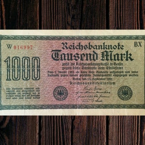 1922 German Marks - Etsy