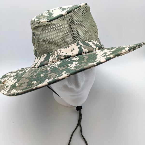 Boonie Summer Shade Hat - Digital Camo Green/Tan