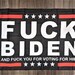 USA Fuck-Biden Flag F Biden Flag 3'x5' - American US Donald Trump Funny Garden Home House Banner - Trump Flag