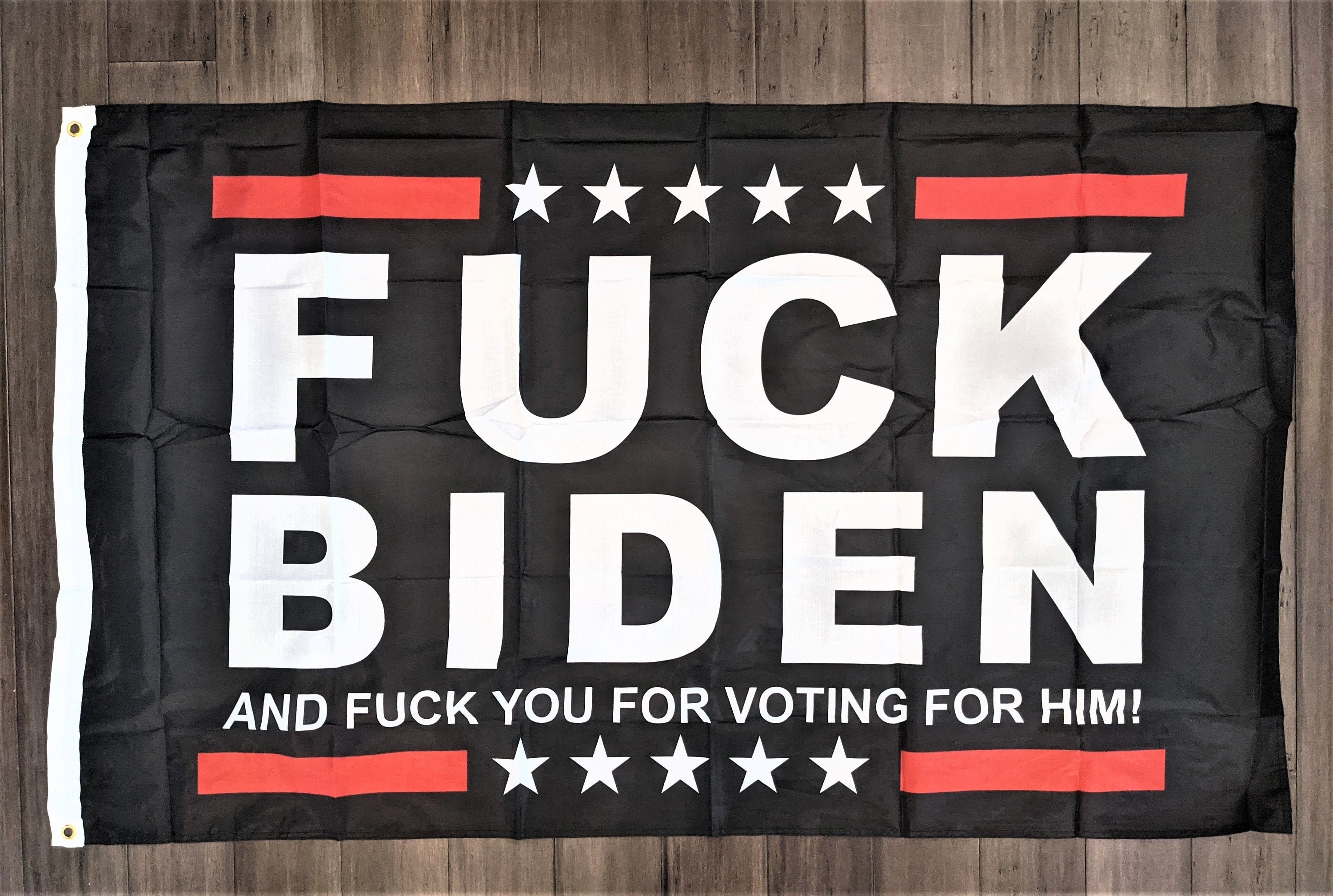 USA Fuck-Biden Flag F Biden Flag 3'x5' - American US Donald T…