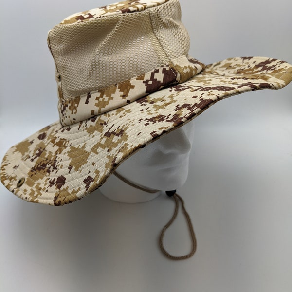 Boonie Summer Shade Hat - Digital Camo Tan