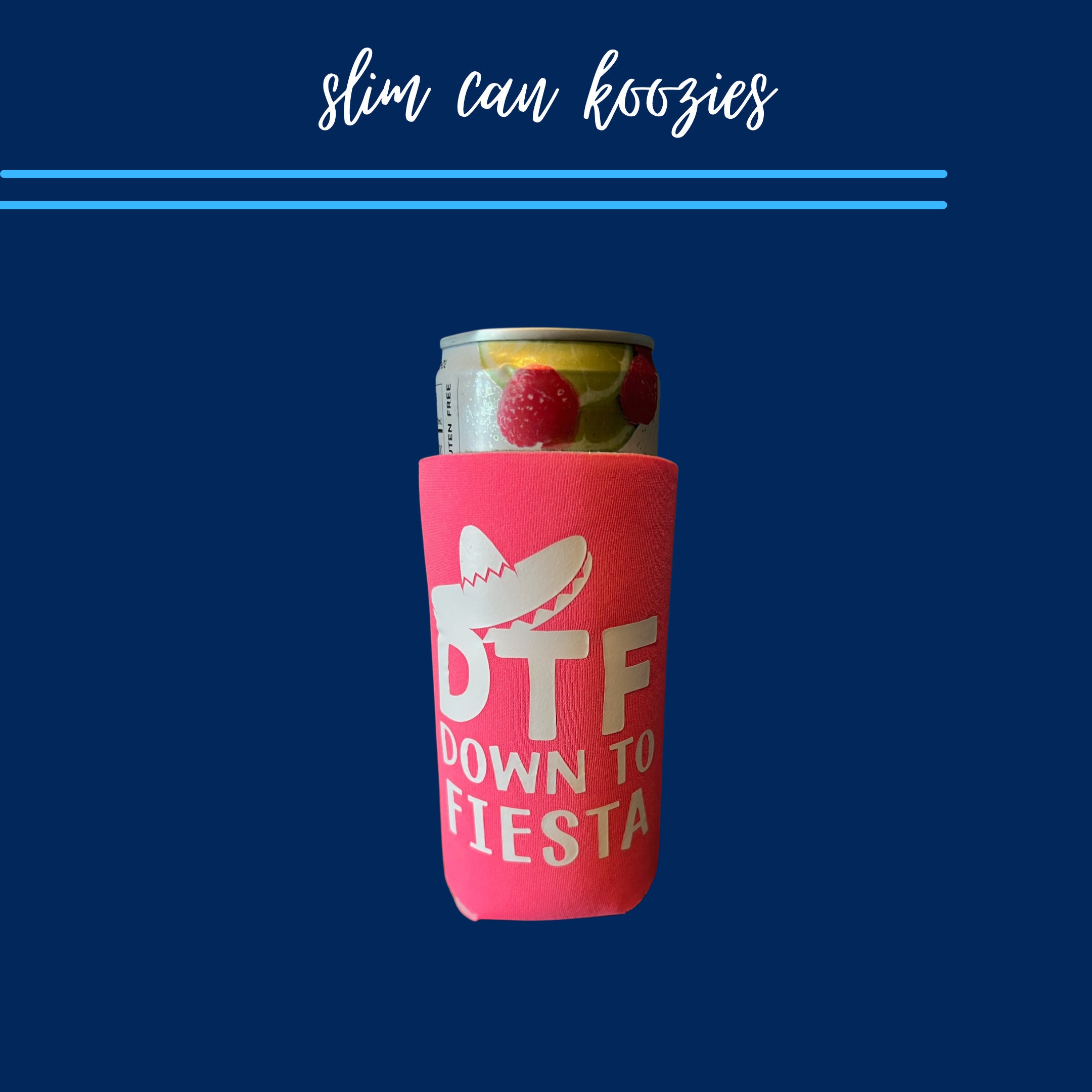 Personalized Slim Can Koozies I Slim Can Koozies I Bachelorette Party I