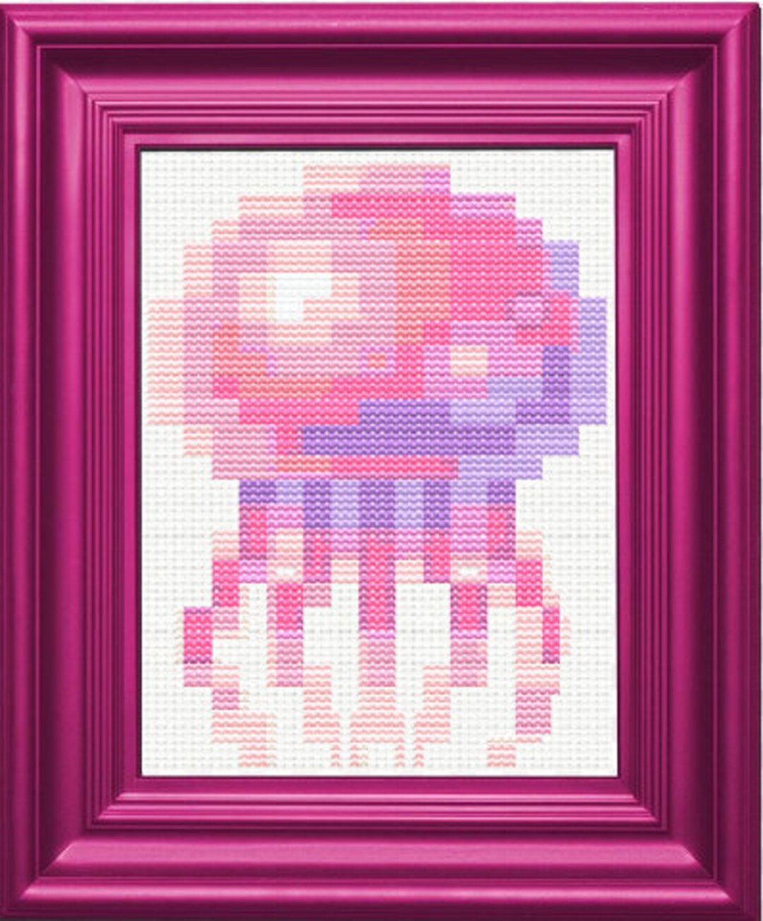 Mini Pastel Jellyfish Cross Stitch Pattern PDF Digital Download Etsy Mini Pastel Jellyfish Cross Stitch Pattern PDF Digital Download Etsy
