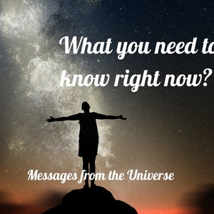 Mensajes del Universo - ¿Qué quiere el Universo que sepas? Lectura de Tarot el mismo día.