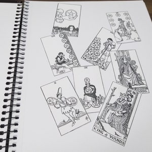 Rider Waite Printable Deck Color Your Own Instant Download Tarot Cards ...