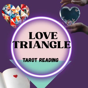Tarotlegging liefdesdriehoek: relatiebegeleiding (pdf of audio)