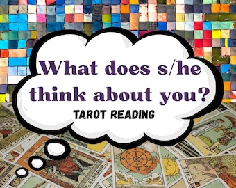 ¿Qué piensa él/ella de mí? - Lectura de Tarot el mismo día