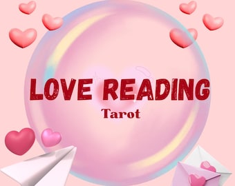 Tarot Love Reading: Same Day Insight, Love Life Guidance (PDF or Audio Format)
