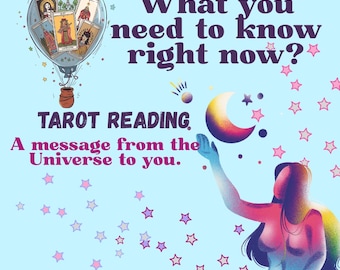 Botschaften des Universums - Was möchte das Universum Sie wissen lassen? Tarot-Lesung am selben Tag