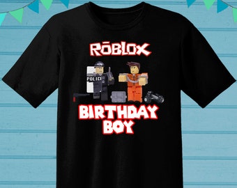 Roblox Shirt Boy Etsy - roblox birthday boy shirt diy roblox diy shirt iron on transfer diy roblox transfer digital files