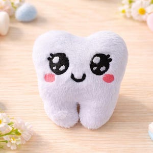 Little Tooth Stuffie ITH machine Embroidery design 4x4