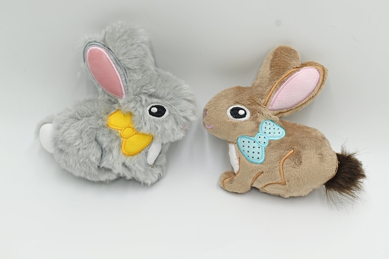 Easter Bunny Stuffie ITH Embroidery ,machine Pattern,ith Bunny Stuffie ...