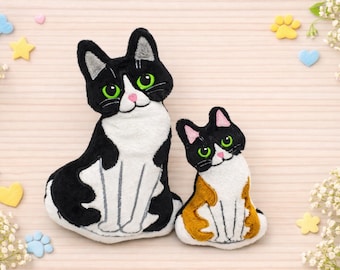 Cat Stuffie ITH Embroidery , Machine Pattern, ITH Kitten Stuffie, cat Softie, kitten Pattern in the hoop, ITH 5x7, 6x10, 7x12,8x12