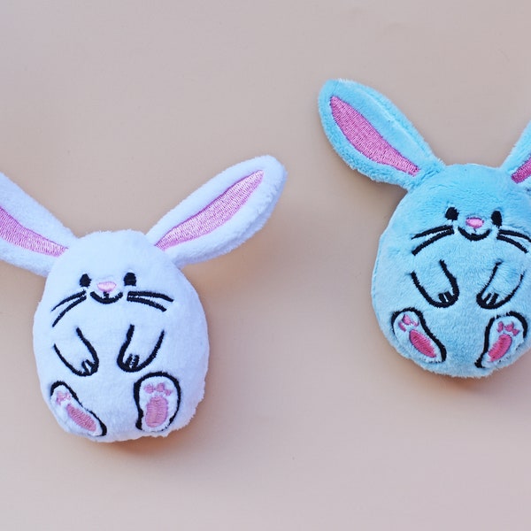 4x4 Little Easter Bunny ITH embroidery pattern ,Machine Pattern, ITH bunny Stuffie,Easter Softie, easter Pattern, ITH 4x4