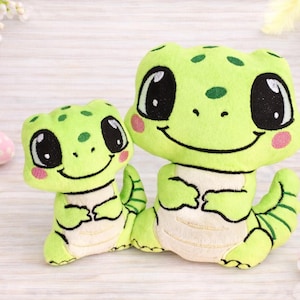 Lizard Stuffie ITH Embroidery ,Machine Pattern,ITH dinosaur Stuffie,Softie, animal Pattern,ITH 5x7, 6x10, 7x12,8x12 In the hoop