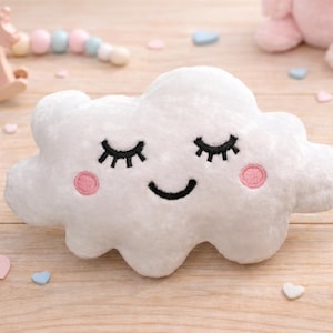 cloud ITH embroidery design In The Hoop 4x4, 5x7 6x10 7x12