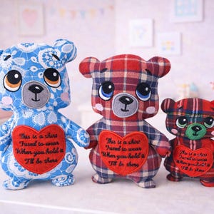 Disegno da ricamo Memory Bear 5x7, 6x10, 7x12, 8x8, 8x12