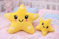 Star embroidery pattern, In The Hoop ITH, Softie Stuffie Plushie kids edmbroidery design, 5 sizes product logo