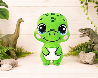 Dinosaur Stuffie ITH Embroidery ,Machine Pattern,ITH dinosaur Stuffie,dino Softie, animal Pattern,ITH 5x7, 6x10, 7x12, 8x12 In the hoop