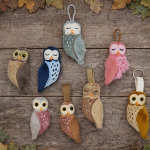 owl keychain ITH embroidery pattern ,Machine Pattern, ITH stuffie ITH 4x4
