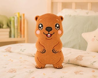 quokka Stuffie ITH  machine Embroidery design  ITH 5x7, 6x10, 7x12, 8x12
