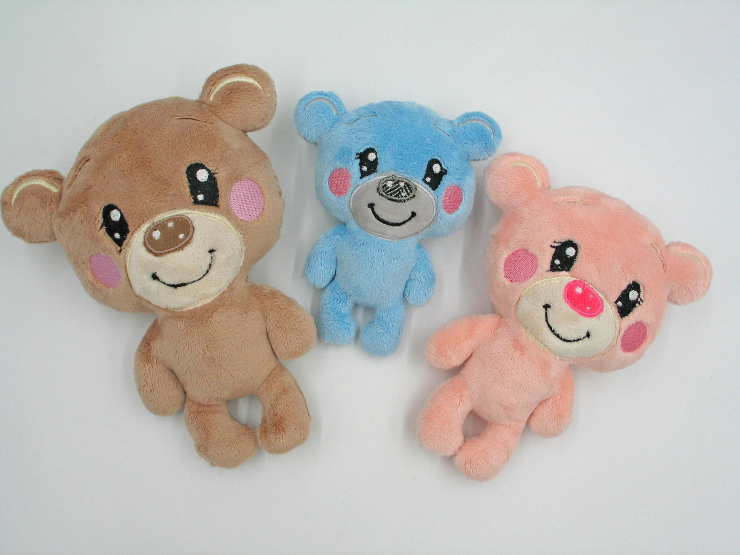 Teddy Bear Stuffie ITH Embroidery Machine Pattern ITH Bear Etsy