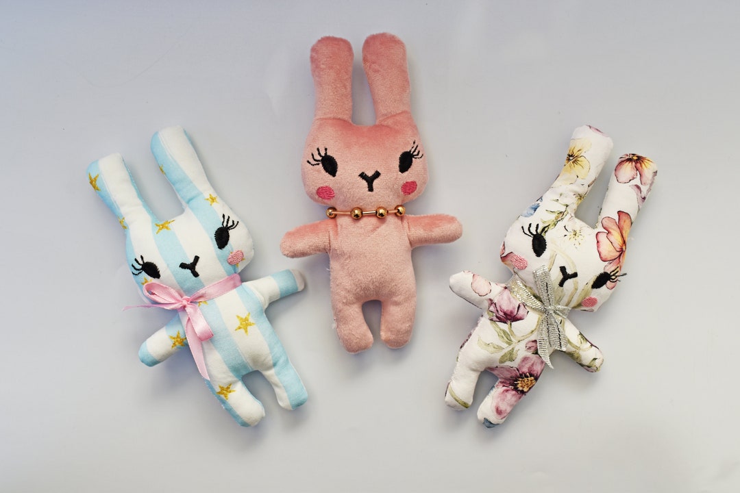Easter Bunny Stuffie ITH Embroidery ,machine Pattern,ith Bunny Stuffie ...