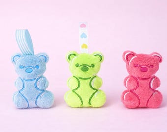 Gummy bear keychain ITH embroidery pattern ,Machine Pattern, ITH Bear Stuffie, Teddy Softie, Teddy Bear Pattern, ITH 4x4