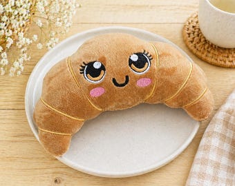 Croissant Stuffie ITH Embroidery ,Machine Pattern,ITH cornetto Stuffie,Softie, Pattern,ITH 5x7, 6x10, 7x12,8x12 In the hoop