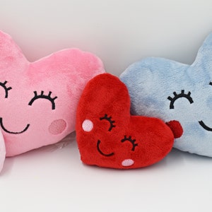 Heart Stuffie ITH Embroidery , Machine Pattern, ITH Heart Stuffie, Valentine Softie, ITH 4x4, 5x7 ,6x10, 7x12