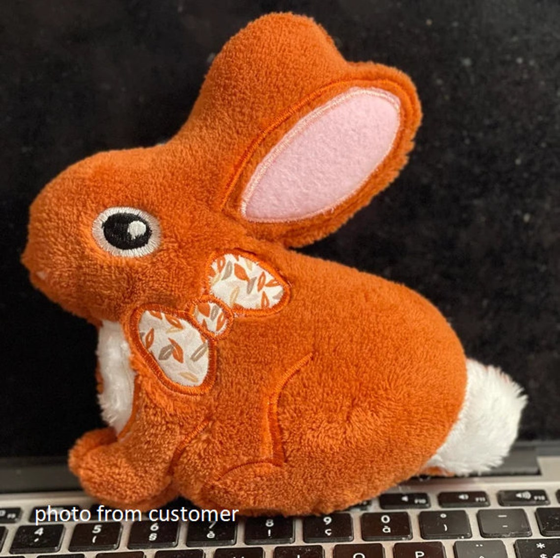 Easter Bunny Stuffie ITH Embroidery ,machine Pattern,ith Bunny Stuffie ...