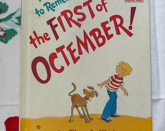 Vintage Dr. Seuss Beginner Book: Please Try to Remember the