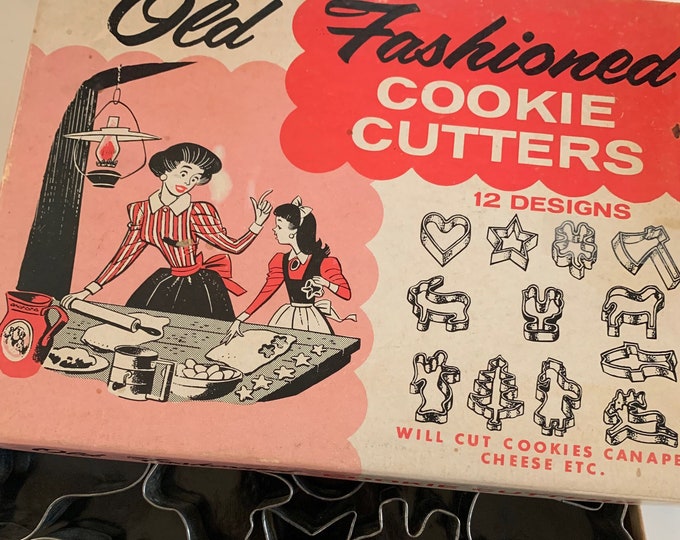 Vintage Cookie Cutters / Old Fashioned Cookie Cutters / Etsy