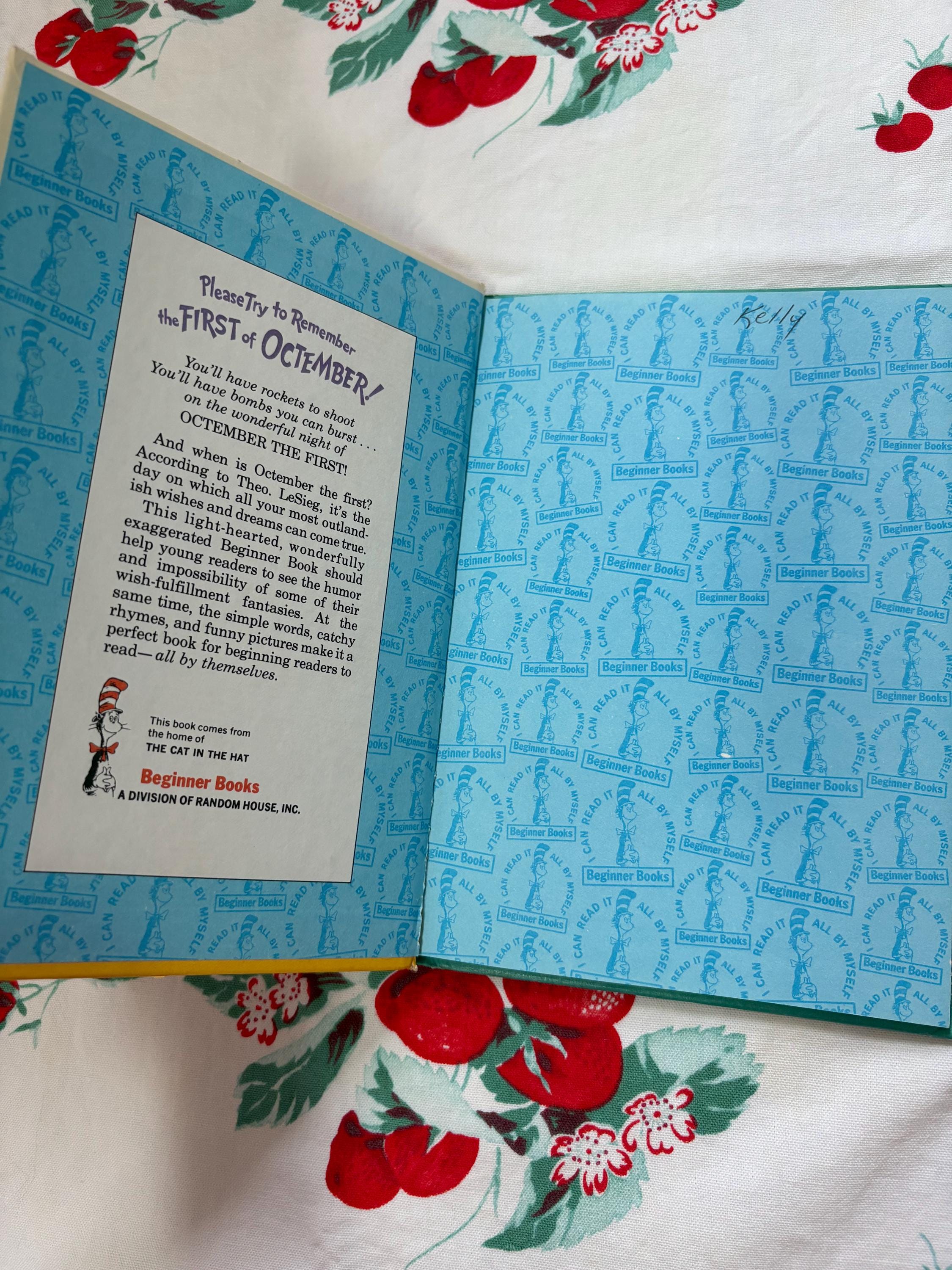 Vintage Dr. Seuss Beginner Book: Please Try to Remember the