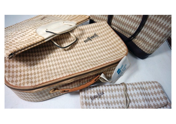 Vintage Suitcase Set / Neiman Marcus Luggage Set … - image 7