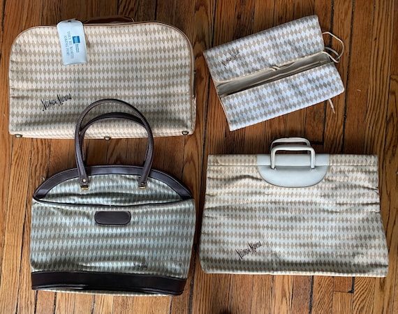 Vintage Suitcase Set / Neiman Marcus Luggage Set … - image 4