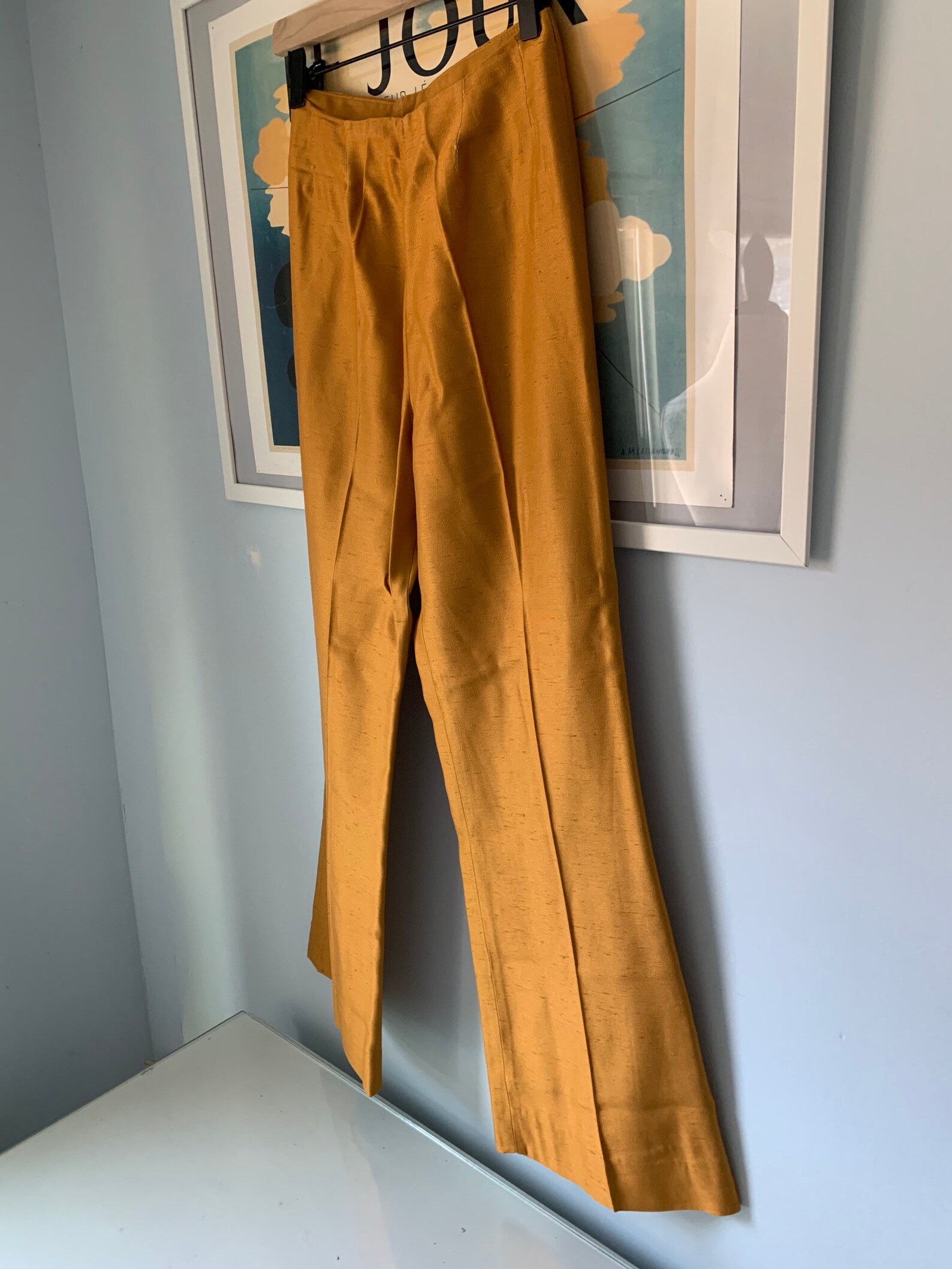 Vintage Alex Colman California Pants / 70s Mustard Yellow - Etsy