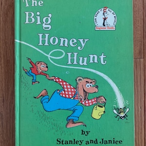 Berenstain Bears The Big Honey Hunt Vintage Anfängerbücher Book Club Edition / Ich kann alles selbst lesen