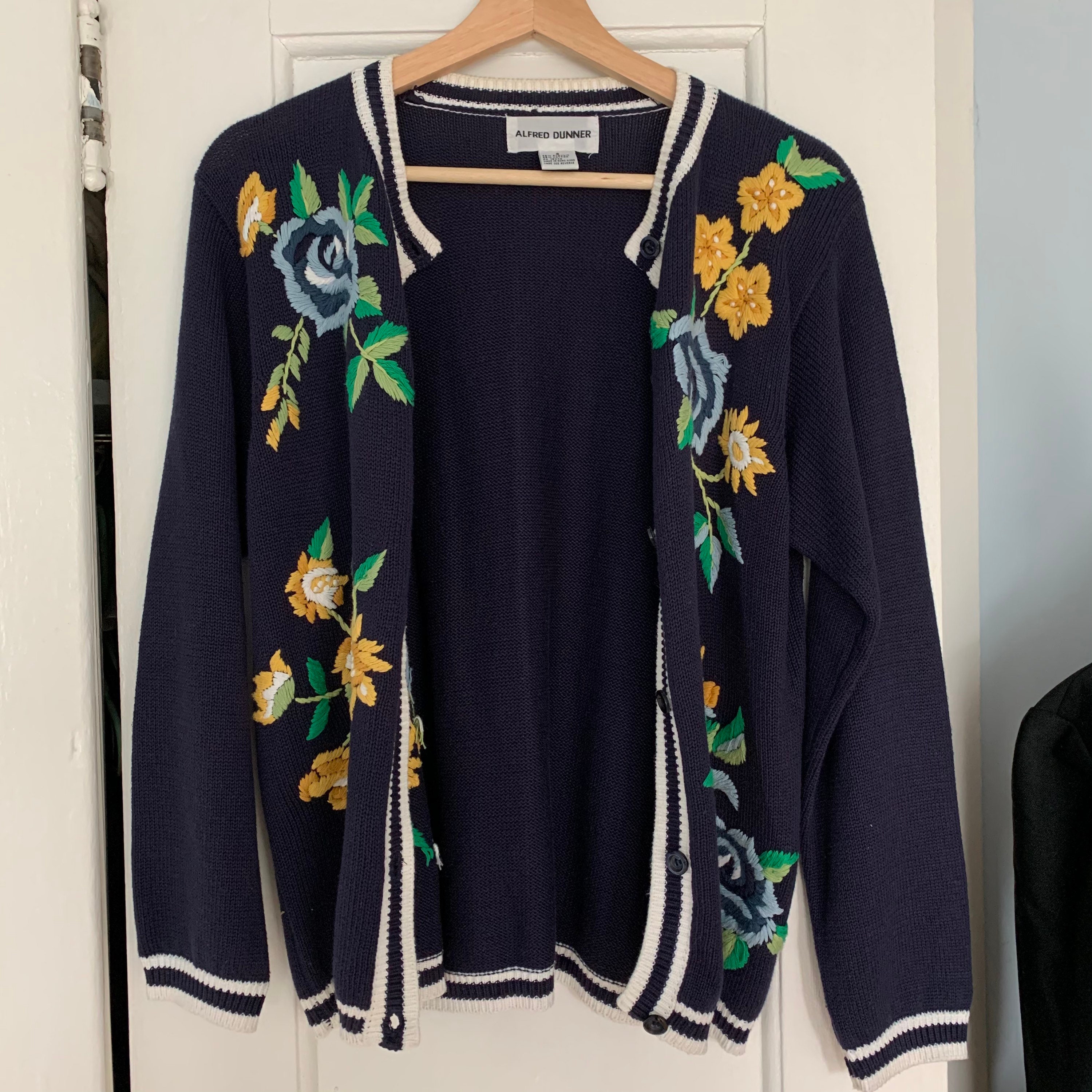 Vintage Cardigan / Alfred Dunner 