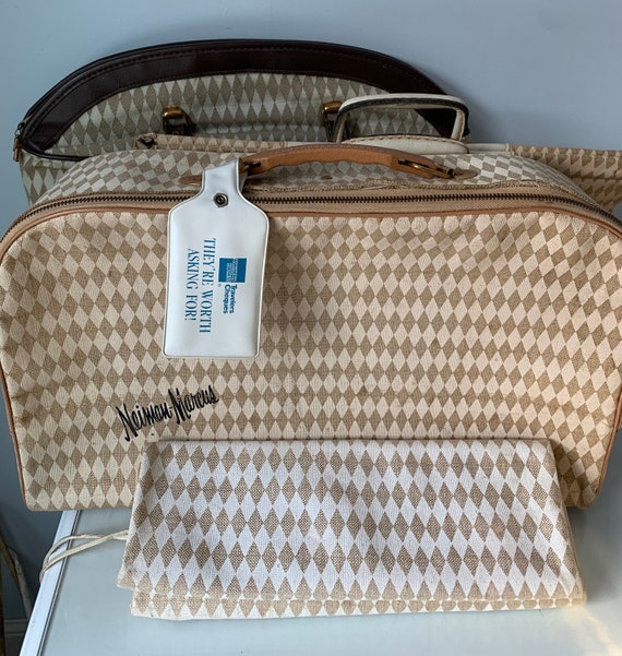 Vintage Suitcase Set / Neiman Marcus Luggage Set … - image 2