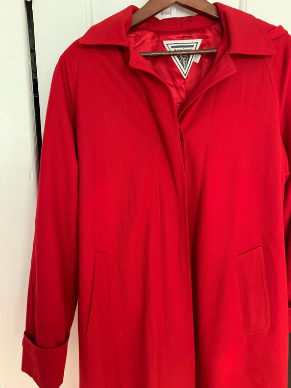 Vintage 80s Marvin Richards Long Red 