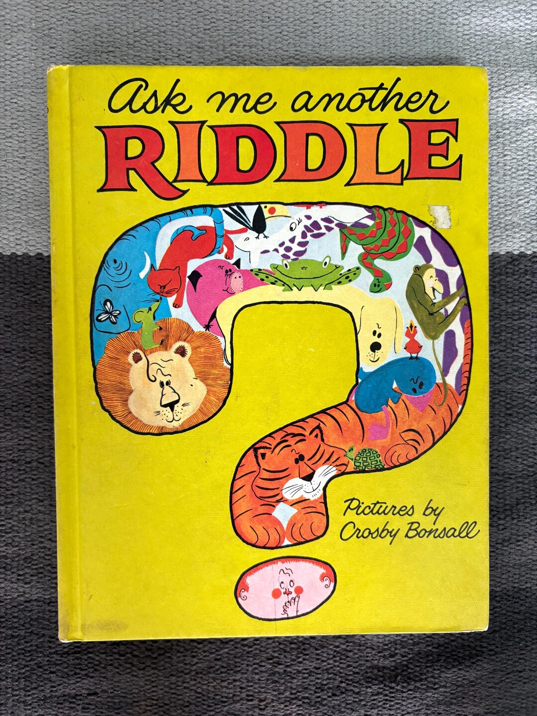 Vintage 'ask Me Another Riddle' Book, 1975 Edition - Etsy