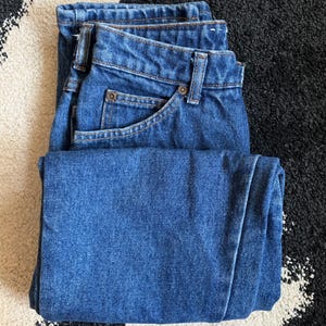 Vintage Gap Blue Jeans Size 5/6 / 90s Made in USA / Vintage Denim