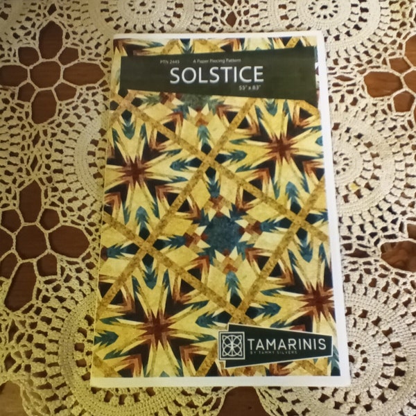 Solstice Tamarinis Tammy Silvers ptn 2445 55 x 83 finished Northcott Stonehenge 2018