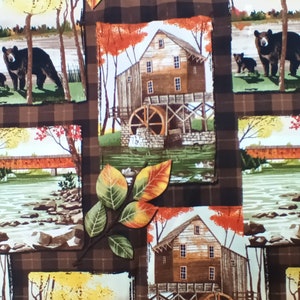 Nature Timeless Treasures Harvest fabric C7644 fall autumn 23 x 44 inches