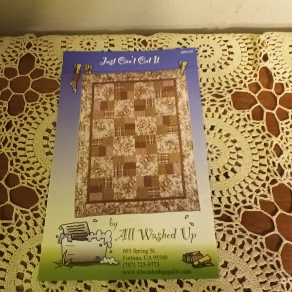 Just Cant Cut It Kit Etsy