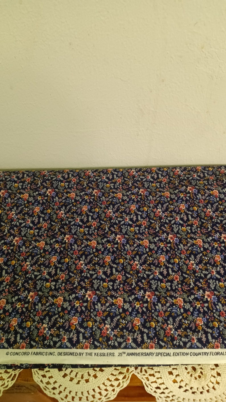 Vintage Concord Fabric Designed by the Kesslers 25th Etsy Ireland