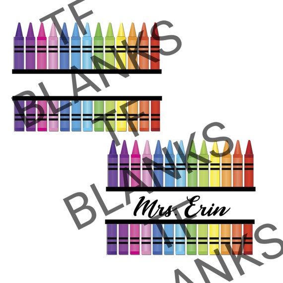 Download Crayon Jpeg Teacher Color Crayon Waterslide Crayon Teachers Etsy