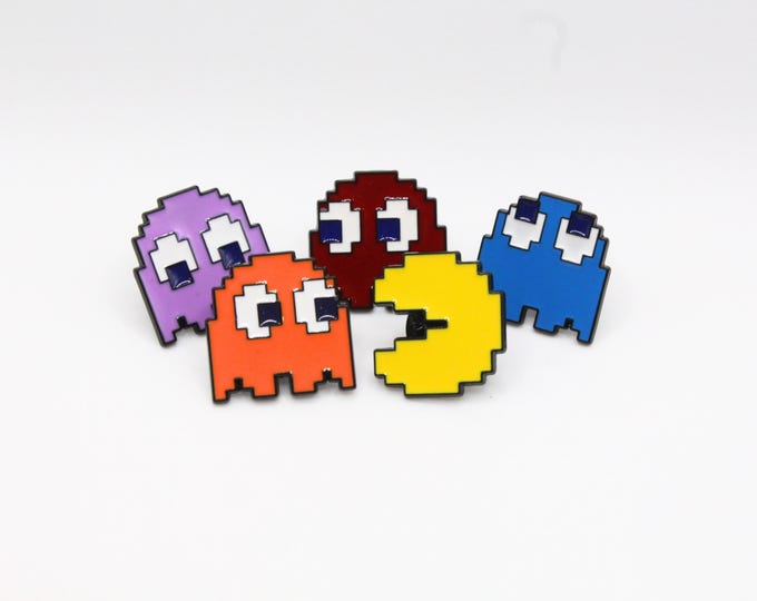 Arcade Map Pin Retro Arcade Enamel Pins - Etsy